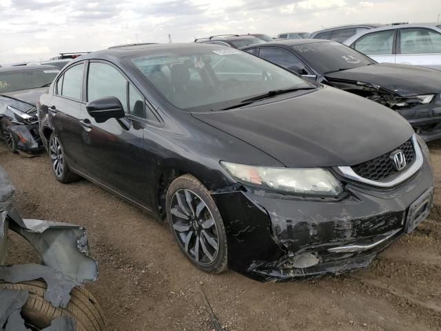 19XFB2F99FE000097 - 2015 HONDA CIVIC EXL BLACK photo 4