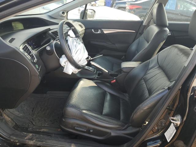 19XFB2F99FE000097 - 2015 HONDA CIVIC EXL შავი ფოტო 7