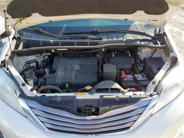 5TDDK3DCXFS115969 - 2015 TOYOTA SIENNA XLE WHITE photo 12