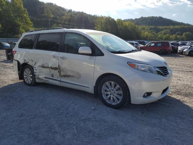 5TDDK3DCXFS115969 - 2015 TOYOTA SIENNA XLE WHITE photo 4