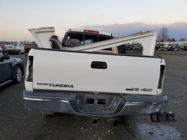 5TBBT44123S365395 - 2003 TOYOTA TUNDRA ACCESS CAB SR5 WHITE photo 6