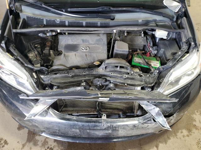 5TDDK3DC1FS111941 - 2015 TOYOTA SIENNA XLE BLACK photo 12