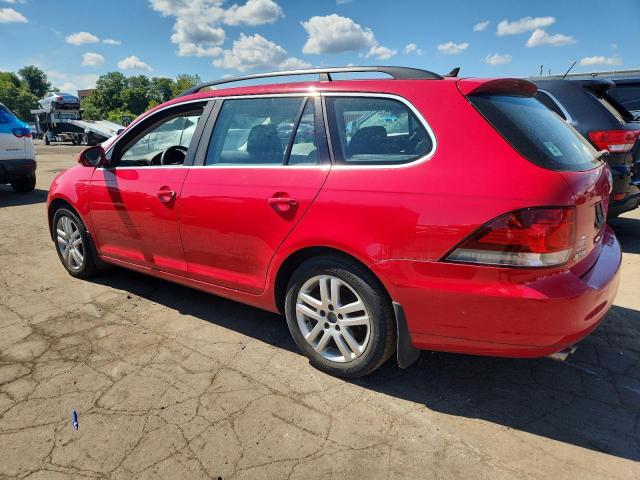 3VWML7AJ7EM600816 - 2014 VOLKSWAGEN JETTA TDI Czerwony zdjęcie 2