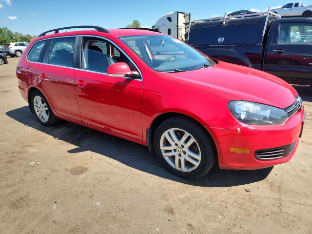 3VWML7AJ7EM600816 - 2014 VOLKSWAGEN JETTA TDI Czerwony zdjęcie 4