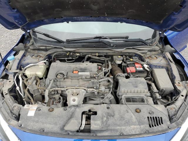 2HGFC2F55GH016475 - 2016 HONDA CIVIC LX BLUE photo 11
