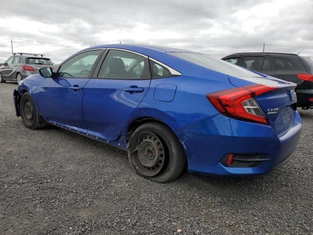2HGFC2F55GH016475 - 2016 HONDA CIVIC LX BLUE photo 2