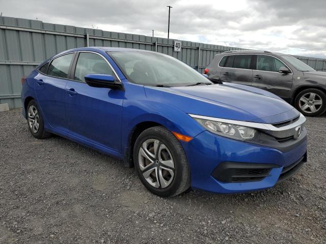 2HGFC2F55GH016475 - 2016 HONDA CIVIC LX BLUE photo 4