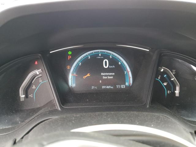 2HGFC2F55GH016475 - 2016 HONDA CIVIC LX BLUE photo 9