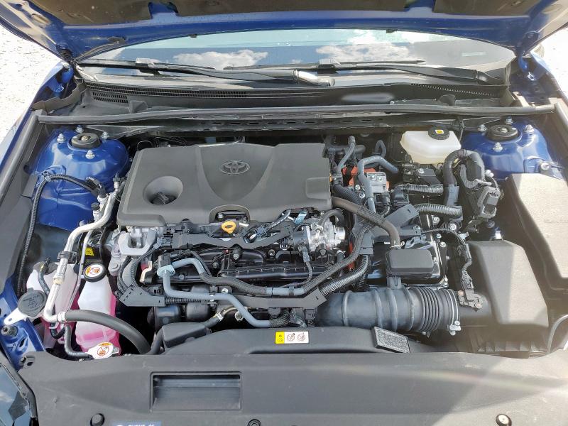 4T1DAACK2SU044378 - 2025 TOYOTA CAMRY XSE BLUE photo 11