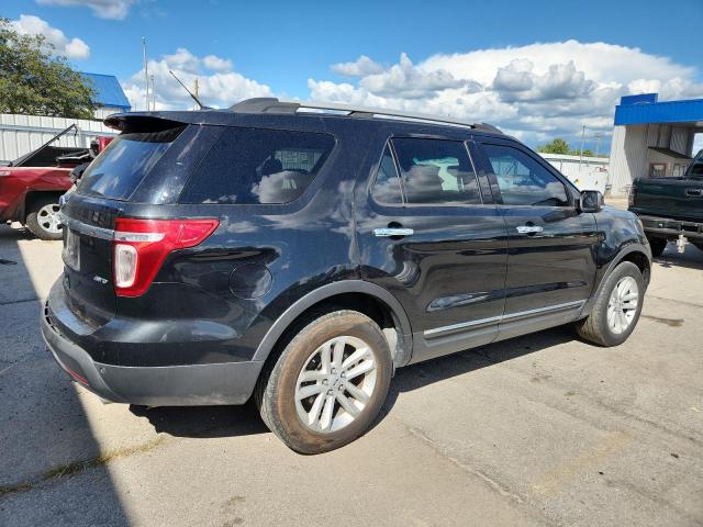 1FM5K8D82DGA40667 - 2013 FORD EXPLORER XLT Siyah fotoğraf 3