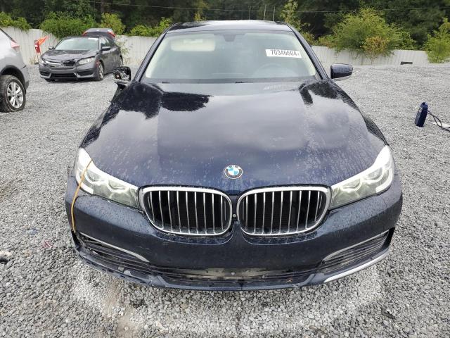 WBA7E2C5XGG503889 - 2016 BMW 740 I Azul foto 5