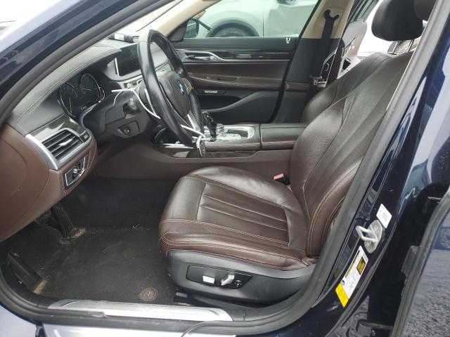 WBA7E2C5XGG503889 - 2016 BMW 740 I Azul foto 7