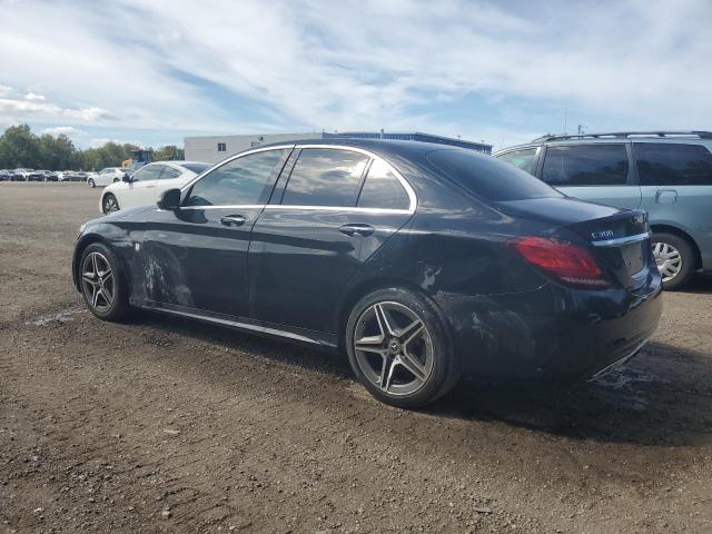 55SWF8EB2LU334441 - 2020 MERCEDES-BENZ C 300 4MATIC BLACK photo 2