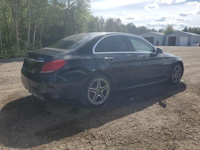 55SWF8EB2LU334441 - 2020 MERCEDES-BENZ C 300 4MATIC BLACK photo 3