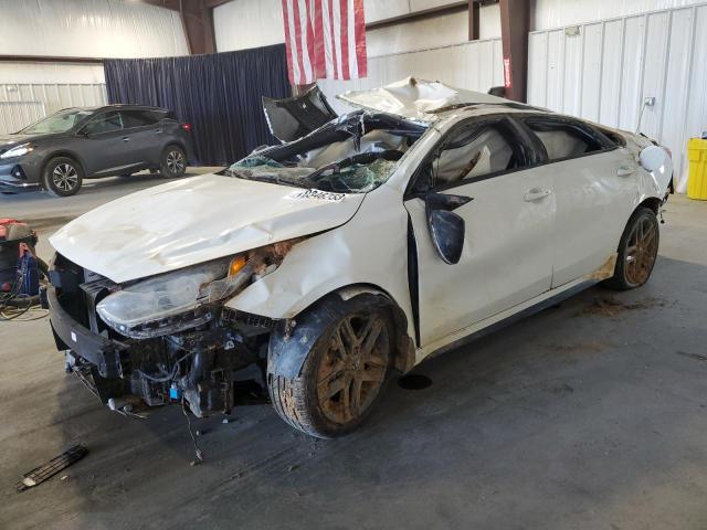 3KPF34AD9LE259124 - 2020 KIA FORTE GT LINE WHITE photo 1