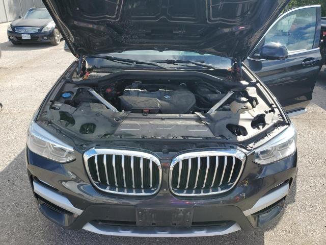 5UXTR9C52KLR06195 - 2019 BMW X3 XDRIVE30I GRAY photo 12