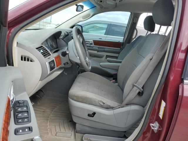 2A8HR54109R537181 - 2009 CHRYSLER TOWN & COU TOURING BURGUNDY photo 7