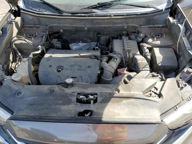 JA4AP3AU7JZ026492 - 2018 MITSUBISHI OUTLANDER ES ნაცრისფერი ფოტო 12