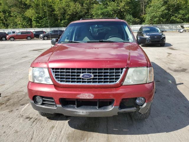 1FMZU73W24UA24363 - 2004 FORD EXPLORER XLT RED photo 5