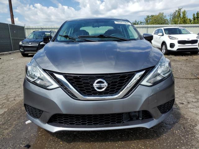 3N1AB7AP0KY454568 - 2019 NISSAN SENTRA S GRAY photo 5