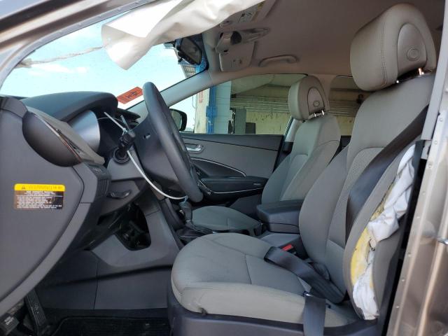 5NMZU3LB5JH053756 - 2018 HYUNDAI SANTA FE SPORT رمادي صورة 7