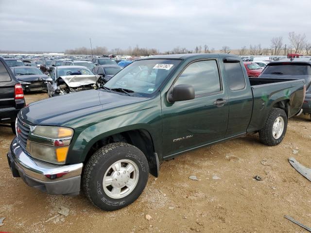 1GTCS198848216577 - 2004 GMC CANYON GREEN photo 1