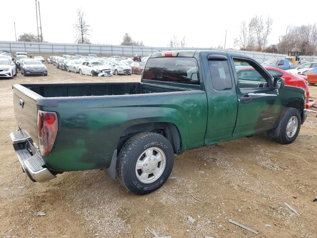 1GTCS198848216577 - 2004 GMC CANYON GREEN photo 3