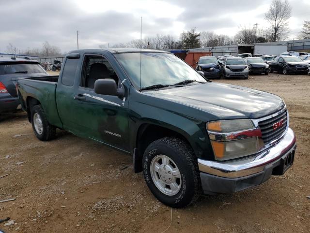 1GTCS198848216577 - 2004 GMC CANYON GREEN photo 4