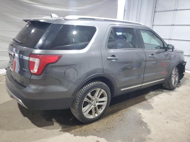 1FM5K8D88HGC97967 - 2017 FORD EXPLORER XLT رمادي صورة 3