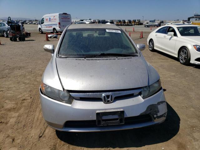 JHMFA36297S003994 - 2007 HONDA CIVIC HYBRID SILVER photo 5