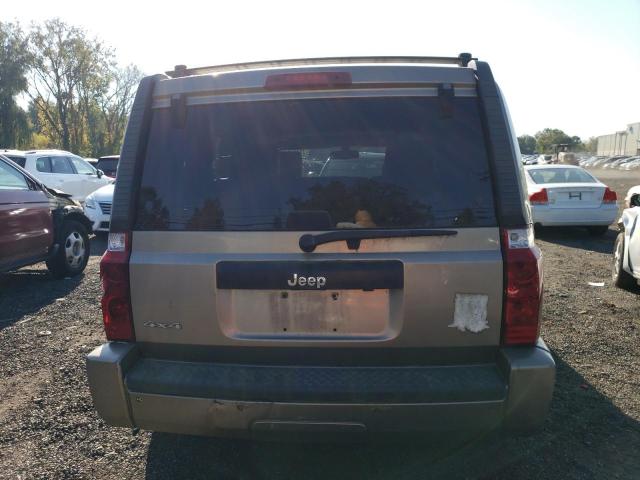 1J8HG48KX6C317778 - 2006 JEEP COMMANDER 棕色 照片 6