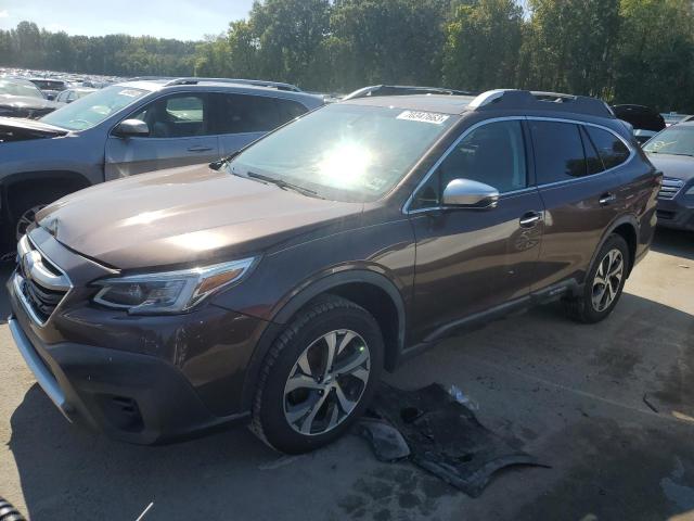 4S4BTGPD7L3120121 - 2020 SUBARU OUTBACK TOURING LDL BROWN photo 1