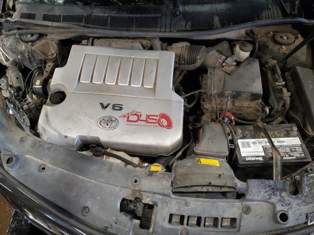 4T1BK1FK1CU500596 - 2012 TOYOTA CAMRY SE BLACK photo 11