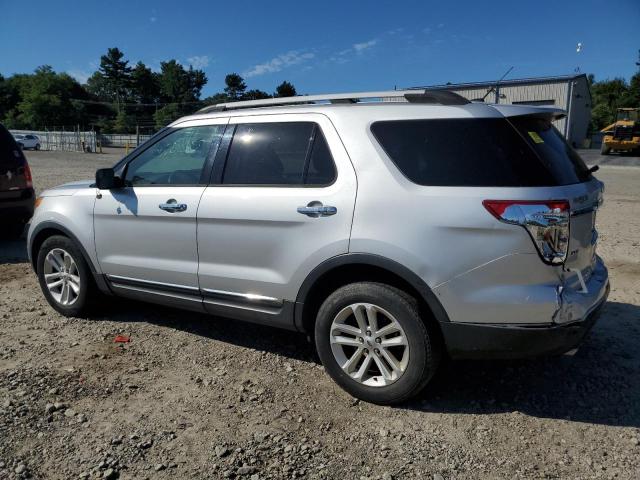 1FM5K8D81DGB10921 - 2013 FORD EXPLORER XLT SILVER photo 2