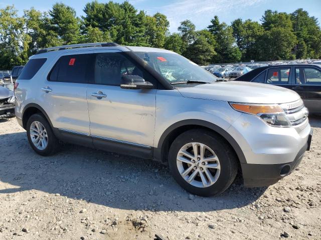 1FM5K8D81DGB10921 - 2013 FORD EXPLORER XLT SILVER photo 4