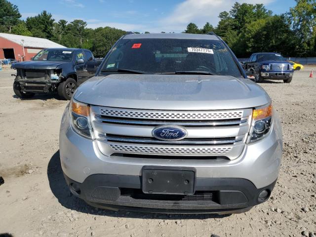 1FM5K8D81DGB10921 - 2013 FORD EXPLORER XLT SILVER photo 5