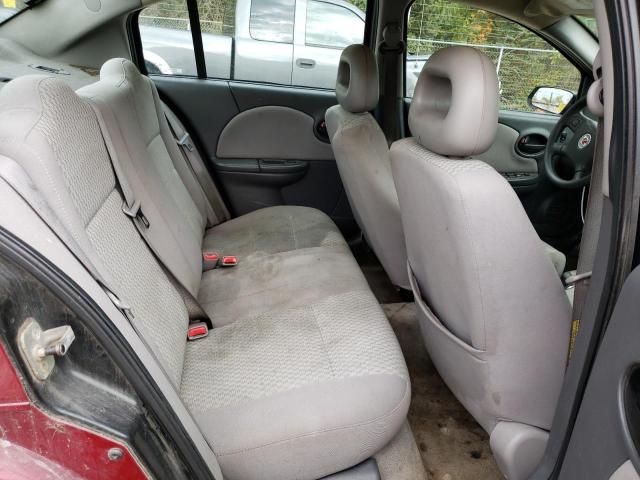 1G8AJ52F25Z163228 - 2005 SATURN ION LEVEL 2 勃艮第红 照片 10
