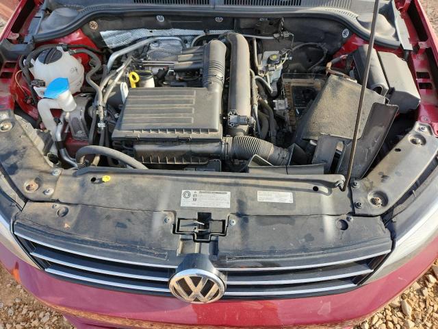 3VWDB7AJ8HM346170 - 2017 VOLKSWAGEN JETTA SE RED photo 11