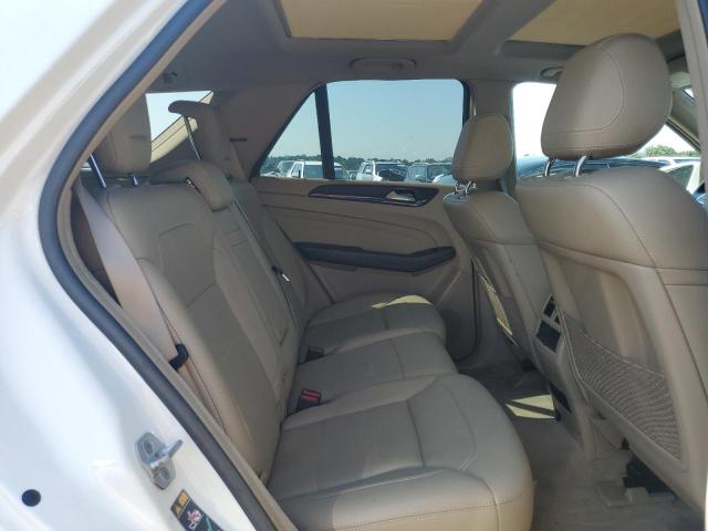 4JGDA5HB4FA470130 - 2015 MERCEDES-BENZ ML 350 4MATIC WHITE photo 10