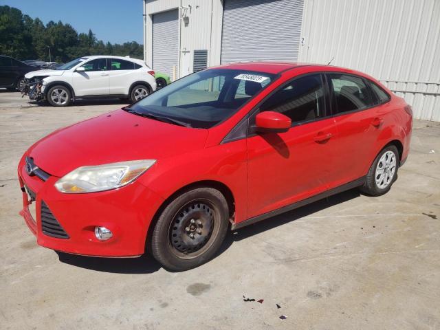 1FAHP3F2XCL344677 - 2012 FORD FOCUS SE RED photo 1