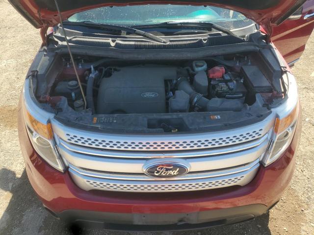 1FM5K8D8XEGB41103 - 2014 FORD EXPLORER XLT RED photo 11