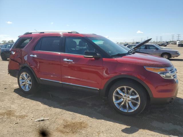 1FM5K8D8XEGB41103 - 2014 FORD EXPLORER XLT RED photo 4