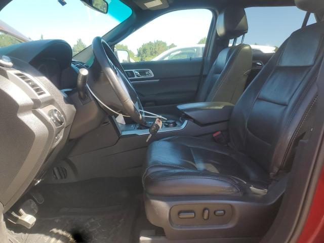 1FM5K8D8XEGB41103 - 2014 FORD EXPLORER XLT RED photo 7