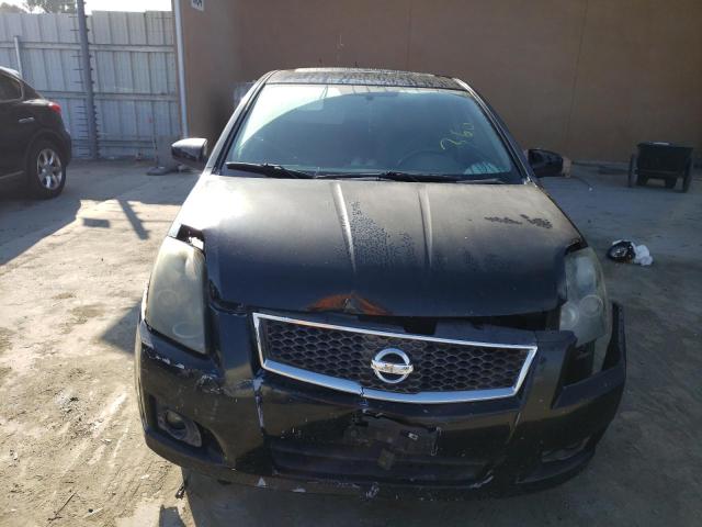 3N1CB61E28L610536 - 2008 NISSAN SENTRA SE-R SPEC V BLACK photo 5