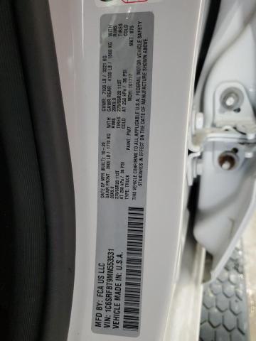 1C6SRFBT9MN553531 - 2021 RAM 1500 BIG HORN/LONE STAR WHITE photo 12