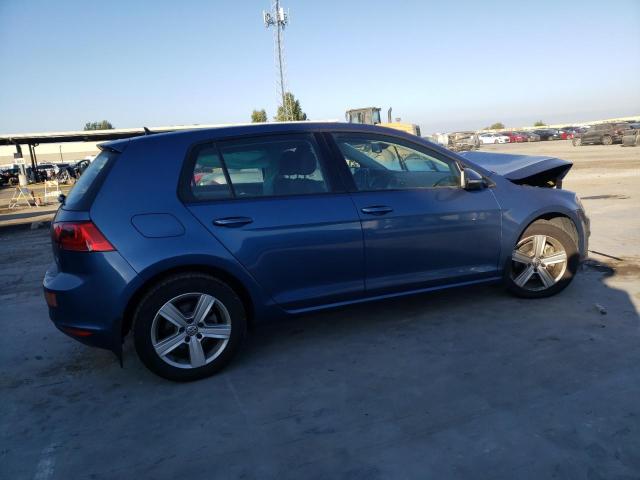 3VW217AU6HM072293 - 2017 VOLKSWAGEN GOLF S BLUE photo 3