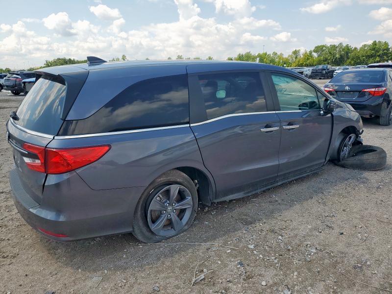5FNRL6H50RB074843 - 2024 HONDA ODYSSEY EX GRAY photo 3