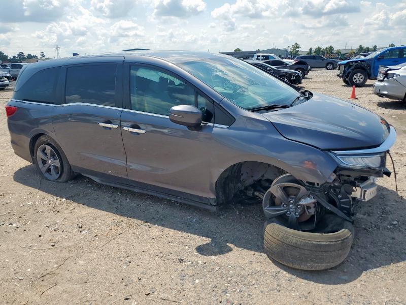 5FNRL6H50RB074843 - 2024 HONDA ODYSSEY EX GRAY photo 4