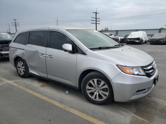 5FNRL5H40EB058024 - 2014 HONDA ODYSSEY EX SILVER photo 4
