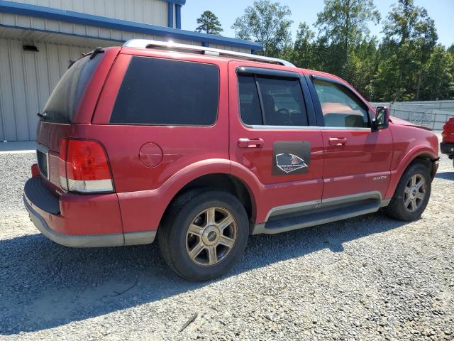 5LMEU68H13ZJ41367 - 2003 LINCOLN AVIATOR Червоний фото 3